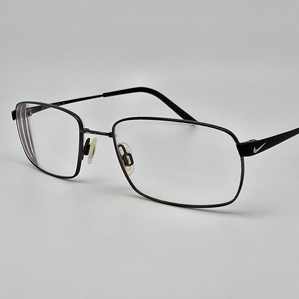 *SOLD* Nike with Flexon 4194 059 Matte Black Eyeglasses Frame w/ Case 52-18-140 - Picture 3 of 15